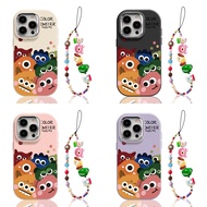 Fashion Cute Monster Group Photo Bracelet Phone Casing For Redmi 9T 9A 9i 9c 10 10A 10C 11A 12 12C 1