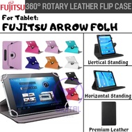 FUJITSU ARROWS ARROW F04H 10.5" 10 10.5 10.5 INCH TAB tablet ROTARY CASE LEATHER FLIP CASE BOOK COVE
