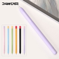 Suitable for Apple Pencil1/2 Protective Cover Soft Silicone Pen Holder Stylus Pen Cover First Generation iPad Pencil Accessories