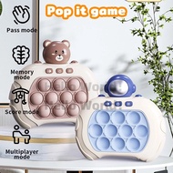 999 Level Quick Push Game Pop It Electronic Speed Educational Toys Bubble Fidget Toy Kids Machine
