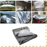 HSHELAA PE Tarpaulin, 2mX3m Camping Tent Mat Rainproof Cloth, Waterproof Cloth Outdoor Awning Sun Sh