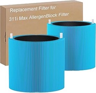 311i MAX AllergenBlock Replacement filter Compatible with Blue Pure 311i Max Air Purifier F3MAX,H13 