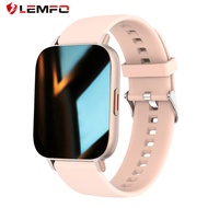 LEMFO I20M Smart Watch Women Bluetooth Calls Blood Oxygen 1.69" Full Touch Screen Smartwatch Women Fitness Bracelet Tracker