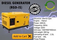 Diesel Generator Silent &amp; Open Type