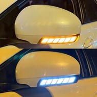 台灣現貨Prius Wish 2.5代 Crown REIZ 後視鏡信號燈動態藍光 方向燈流水燈 序列燈