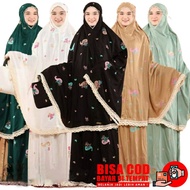 Mukena Embroidary Katun Mukena Katun Mukena Dewasa Katun Mukena Jumbo