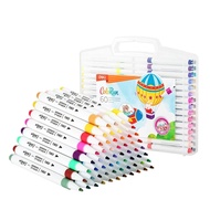 Deli Acrylic Marker Set/EC189 60 Colors Acrylic Marker Pen Marker Set