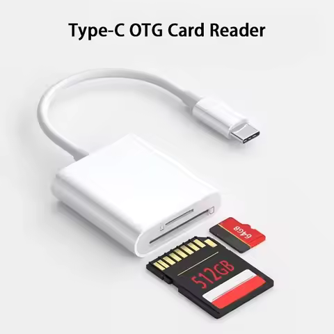 2in1/3in1/3in2/2in2 USB-C Card Reader, USB C To SD Card OTG SD/TF Memory Converter for Ipad Pro, for