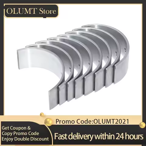 8Pcs Size 38mm~36mm Engine Parts Connecting Rod Bearing For SUZUKI GSF1250S ABS Bandit S GSF1250 GSX