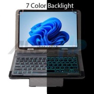 Universal Keyboard Bluetooth Backlight Case Casing Cover Tablet 7 8 9 10 11 12 13 Inch Android IOS W