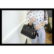 ) Women's Bag Imported Korean Girl Bag Jims Honey-Jh Emma Bag Black Promocode 1466