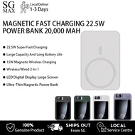 Magnetic Powerbank 22.5W Fast Charging 20000mAh Wireless Power Bank Portable Charger