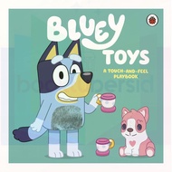 Bluey: Toys: Touch-and-Feel Playbook Board book (HC) by Bluey -9780241673362