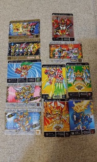 Bandai SD Gundam外傳咭 高達閃咭 94至96年 日本製