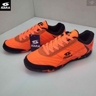 HARA Sports รองเท้าฟุตซอล รุ่น Futsal-X รองเท้าฟุตซอล สีส้ม รุ่น FS28 SIZE 39-45