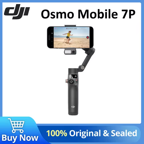 DJI Osmo Mobile 7P Handheld Flagship Gimbal 3 Axis Stabilization Gesture Control Active Track 7.0 Qu