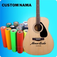Custom Name guitar guitar guitar acoustic bass guitar acoustic electric