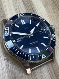 CHRISTOPHER WARD TRIDENT PRO 600 blue dial diver watch Full set