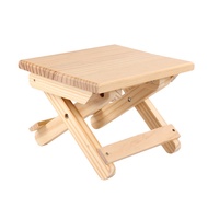 Outdoor Wooden Foldable Stool Bamboo Travel Chair Household