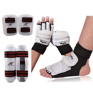 Karate Gloves Taekwondo Sparring Gear Knee Protector Set Shin Guard Fight Boxing MMA for Adults Chil