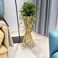 BIANCA Gold Torch Plant Stand