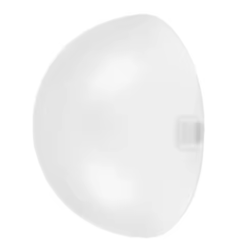 AK-R11 Dome Diffuser Replacement Soft and Bright Light Effect Magnetic Dome Diffuser Adsorption Roun
