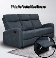 Q 10  3 Seater Fabric Recliner Chair / 3 Seater Sofa Recliners / 3 Seater Relax Chair / Fabric Lazy Chair / Fabric Recliner Sofa Chair / Recliner Chair (TWL SF)