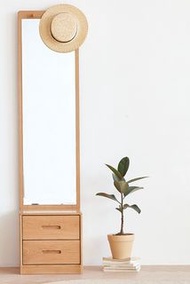 北歐實木換鞋凳門口穿鞋凳橡木玄關收納儲物櫃掛包架多功能鞋櫃  F8093