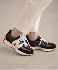 New balance 327 BL Black White Gum WS327BL 黑色