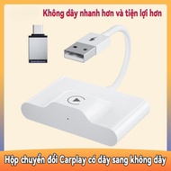 Original Carplay wired to wireless car AI BOX car conversion BOX with Bluetooth connection