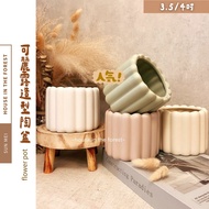 Taiwan Delivery/Flowerpot/Pottery Pot/Kelilu Pottery Pot/Pottery Pot/Flowerware/Biscuit Pot Ceramic 