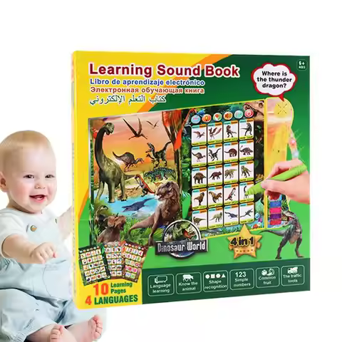 Toddler Sound Books Talking Books Sound Books Spanish English Arabic Russian Interactive Books Music