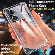 Vivo Y28s 5G 2024 Airbag Clear Casing For Vivo Y28s Y28 Y18 VivoY28S S Y 28S 4G 5G 2024 Silicone Sho