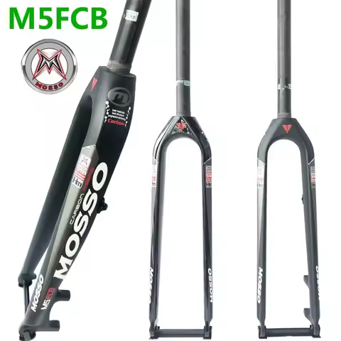 Mosso M5FCB Carbon Rigid Fork 26/27.5/29" T700 Carbon Fiber MTB Bicycle Front Fork
