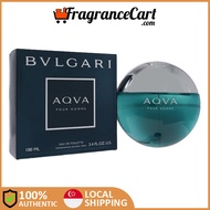 Bvlgari AQVA Pour Homme EDT for Men (50ml/100ml/Tester) [Brand New 100% Authentic Perfume FragranceCart] Eau de Toilette