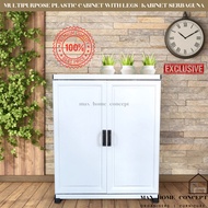 TERBESAR | MULTIPURPOSE PLASTIC CABINET | PLASTIC DRAWER | PLASTIC WARDROBE | ALMARI BAJU | LACI BAJ
