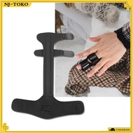 Finger Therapy Device Finger Brace Trigger Finger Straightener 5 Finger Injury Universal Black Strap