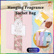 Hanging Fragrance Aromatherapy Bag Sachet Wardrobe Closet Car Perfume Fragrance Air Fresh Home Pewangi Almari Laci衣橱香包