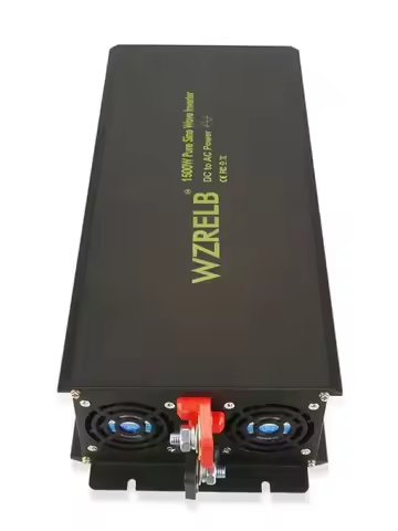 Solar Power Inverter 1500W 12V 220V Pure Sine Wave Inverter Generator Transformer 24V 48V DC to 110V