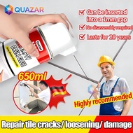 750ml Tile Gap Filer Tile Reform Adhesive High Heat Resistant Gap Filler Hollow Tiles Repair Glue