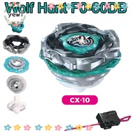YEWW Beyblade X Battle Gyro, CX-10 Wolf Hunt F0-60DB Bey, Fighting Game Gift Alloy Spinning Tops Box