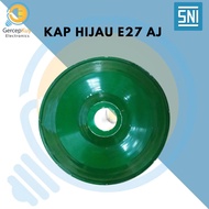 HIJAU GREEN CAP E27 AJ / Hanging Green Cap E-27