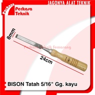 BISON Wood Chisel 5/16" Wood Chisel Wood Handle 5/16 Inch Wood Chisel
