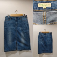 [Second Hand] earth music&ecology Denim Skirt