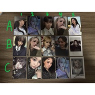 [readystock]aespa winter album photocard girls drama photocard whiplash richman photocard