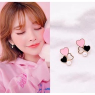 love pearl earrings (RS1878)