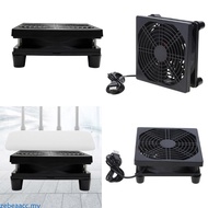 zebeaacc 120mm 5V USB Powered Fan Cooling for Router Modem TV Box Router Cooling Case Fan