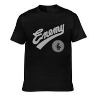 Fashion Tshirts Public Enemy Enemy Target Funny Men Daily Wear