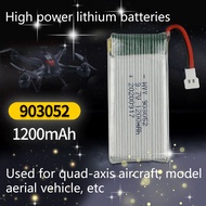 2pcs/Lot 3.7V 1200mah Lipo Battery 903052 Battery For HQ859B HQ898B H11D H11C T64 T04 T05 F28 F29 T5