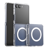 Araree Samsung Galaxy Z Flip 7 Magnetic Protective Case (Duple M) (Transparent)